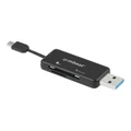 Mbeat Ultra Dual USB 3.0/Card/Micro 2.0 OTG Reader Hub