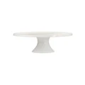 Maxwell & Williams White Basics Diamonds Footed Cake Stand 30cm Gift Boxed