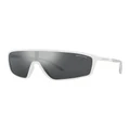 Armani Exchange AX4119S White Sunglasses White
