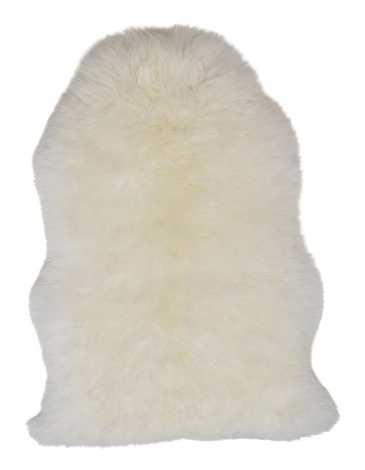 Naturally Sheepskins Long Wool Sheepskin Rug Single in Ivory