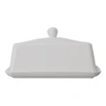 Maxwell & Williams Basics Butter Dish Gift Boxed in White