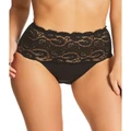 Kayser Cotton & Lace Full Brief 465 in Black 12