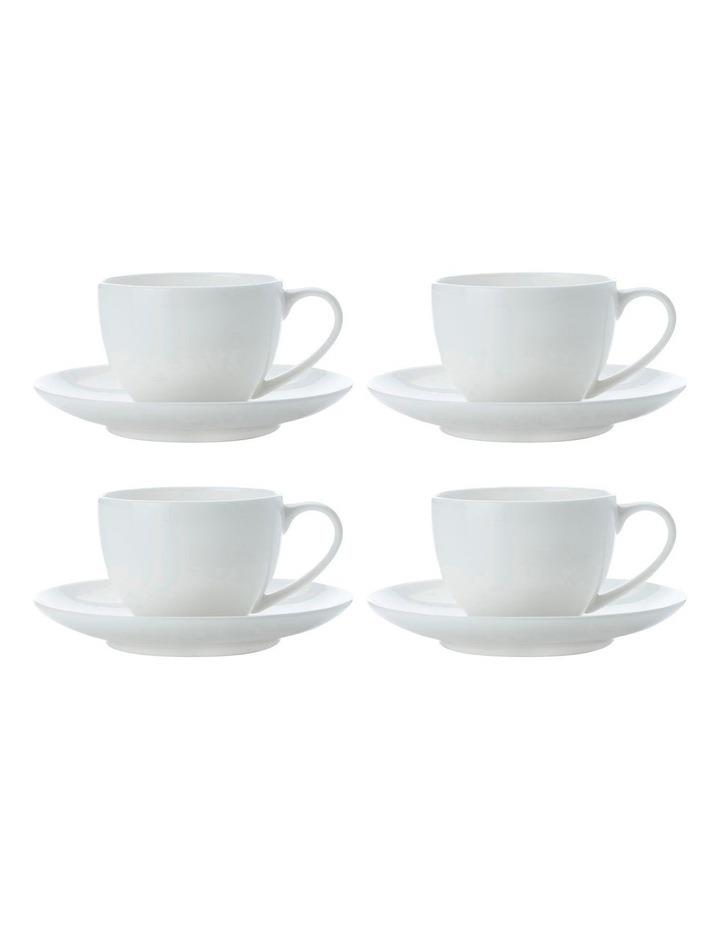 Maxwell & Williams Cashmere Round Demi Cup 100ML & Saucer Set of 4