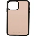 Mocha Jane Blush iPhone 12 Mini Leather Hard Case Blush