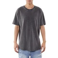 Silent Theory Acid Pique Tee Washed Black XL
