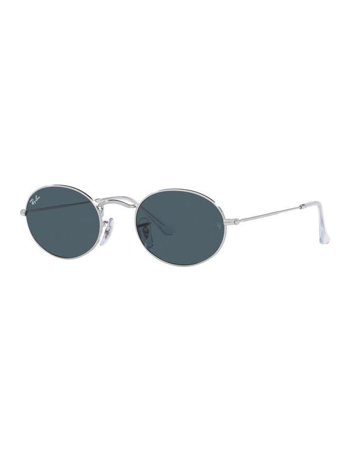 Ray-Ban Oval Silver Sunglasses Silver