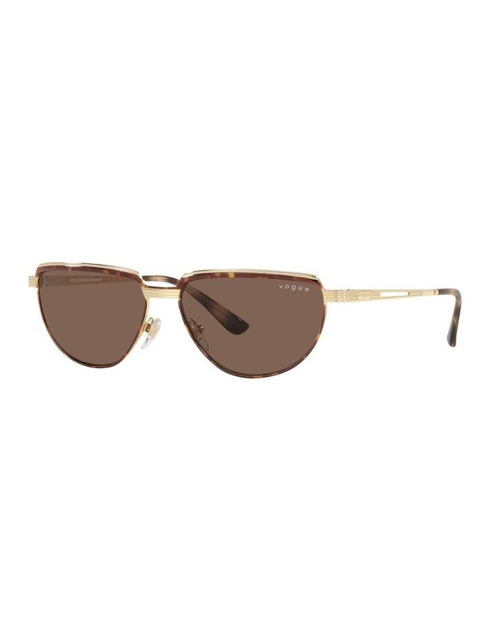 Vogue VO4235S Brown Sunglasses Gold