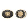 Guess Lion Coin Charm Earrings in Gold Assorted