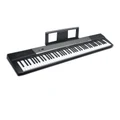 Karrera Karrera 88 Keys Electronic Keyboard Piano with Stand Music Sheet Pedal Black