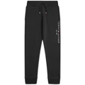 Tommy Hilfiger Essential Organic Cotton Logo Joggers in Black 5