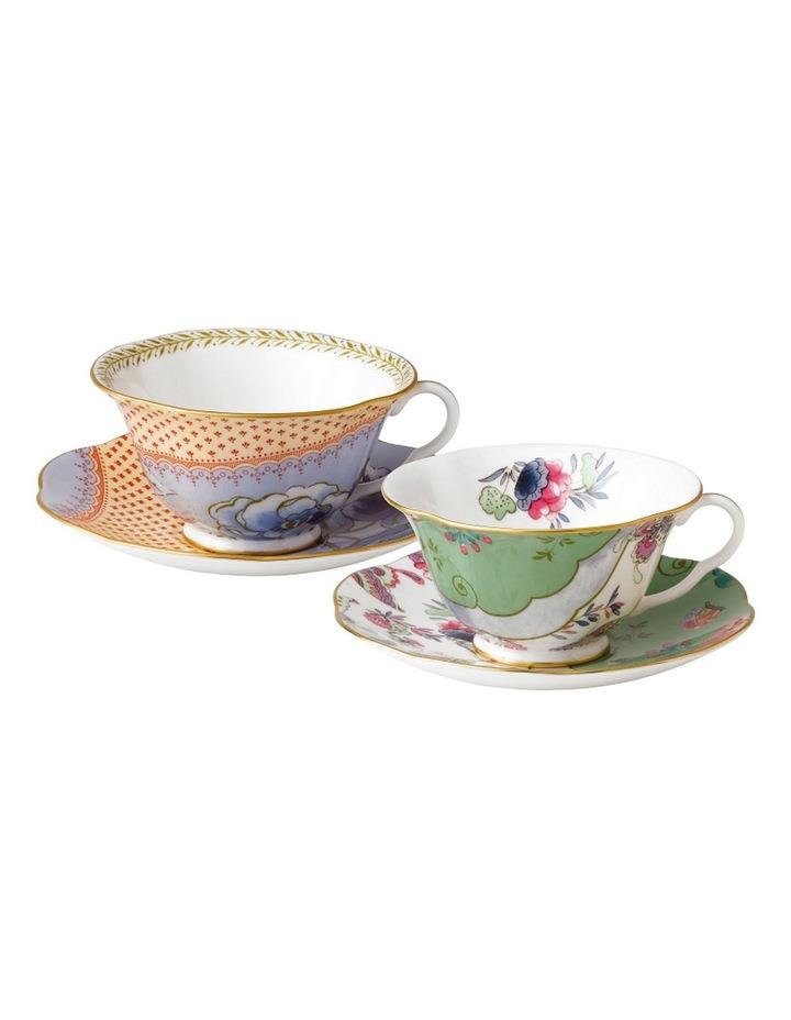Wedgwood Butterfly Bloom Teacup & Saucer Set of 2