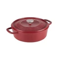 GreenPan Featherweights Casserole 28cm/6.6L With Lid in Scarlet Red