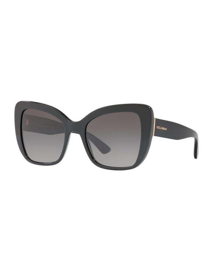 Dolce & Gabbana DG4348 Black Sunglasses Grey