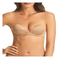 Fine Lines Refined 6 Way Low Cut Convertible Strapless Bra in Nude Beige 12 A