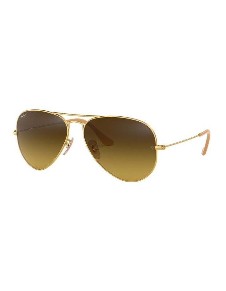 Ray-Ban Aviator Gradient Gold RB3025 Sunglasses Gold