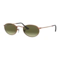 Ray-Ban Round Metal Copper RB3447 Sunglasses Bronze