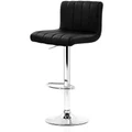 Artiss Faux Leather Bar Stools Kitchen Chair Black