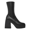 Windsor Smith Baddest Black Stretch Sock Boot Black 9