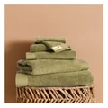 Australian House & Garden Australian Cotton Towel Range in Shrub Dark Green Hand Towel