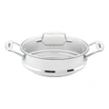 Scanpan Impact Steamer 16/18/20cm in Stainless Steel Silver