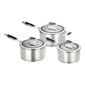 Scanpan Coppernox 3piece Set in Stainless Steel Silver