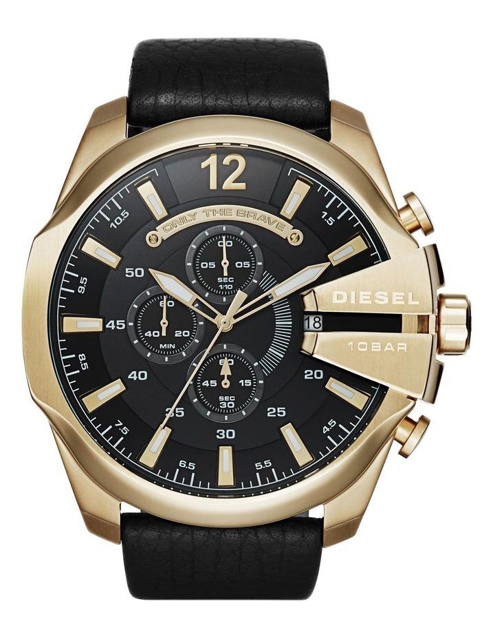 Diesel Mega Chrief Watch in Black
