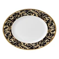 Wedgwood Cornucopia 27cm Plate with Accent Blue/Yellow/Gold