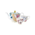 Wedgwood Butterfly Bloom Teapot Sugar & Creamer Assorted