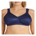 Playtex Ultimate Lift & Support Wirefree Bra in Blue 14 B