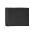 Fossil Ingram Black Bifold With Flip ID (Rfid) Wallet Black No Size
