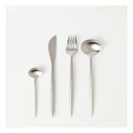 Vue Spencer 16 Piece Stainless Steel Cutlery in Silver