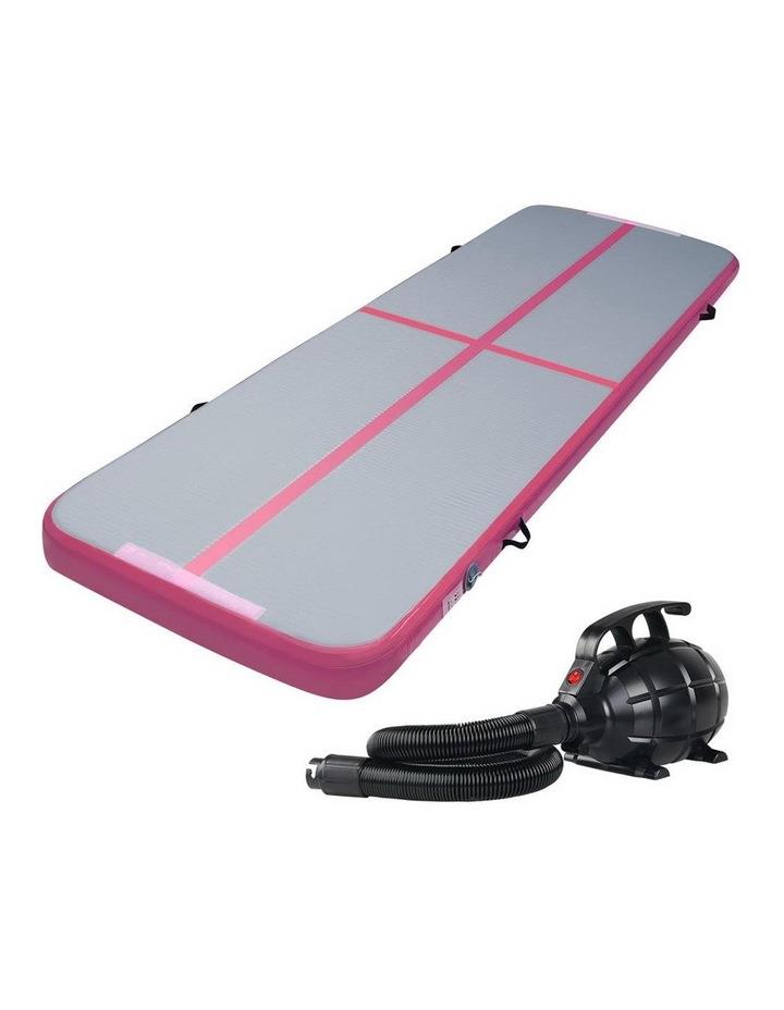 Everfit GoFun 3X1M Inflatable Air Track Mat with Pump Tumbling Gymnastics Pink