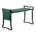 Gardeon Garden Kneeler and Seat Tool Pouches Outdoor Bench Knee Pad Foldable Green