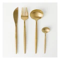Vue Spencer 16 Piece Cutlery Set in Gold