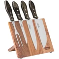 Tramontina 5-Piece Magnetic Carving Block Polywood Brown