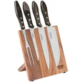 Tramontina 5-Piece Magnetic Carving Block Polywood Brown