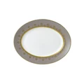 Wedgwood Anthemion 35cm Oval Platter White/Grey/Gold