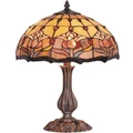 G&G Bros Red Tulip Tiffany Table Lamp No Colour
