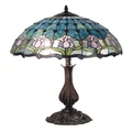 G&G Bros Mauve Tulip Tiffany Table Lamp No Colour