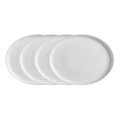 Maxwell & Williams Cashmere High Rim Entree Coupe Plate 23cm Set of 4