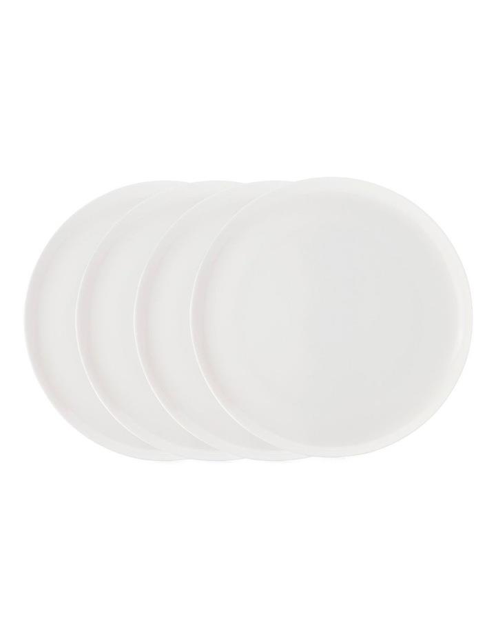 Maxwell & Williams Cashmere High Rim Coupe Plate 20cm Set of 4 White