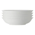 Maxwell & Williams White Basics Soup/Pasta Bowl 20cm Set of 4