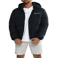 Champion Rochester Athletic Puffer Jacket Black M