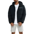 Champion Rochester Athletic Puffer Jacket Black L