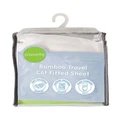 My Brest Friend Bamboo Travel Cot Fitted Sheet White