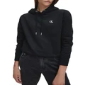 Calvin Klein Jeans Embroidery Hoodie in Black XS