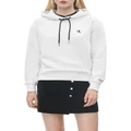 Calvin Klein Jeans Embroidery Bright Hoodie in White XS
