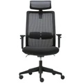 OOS Living MIRO5 Ergonomic Mesh Executive Chair with 3D Arm Rest and Adaptive Synchronize Seat High Back Swivel for Home Office