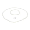 Wishes Pearl Bracelet & Necklace Set Assorted