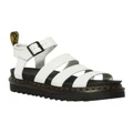 Dr Martens Blaire Hydro Chunky White Leather Gladiator Sandal White 8